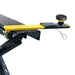 AMGO MR06 Portable Mid-Rise Scissor Lift swing arm with quick-release lock and lifting pad
