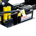 AMGO RJ-8A Pneumatic Rolling Bridge Jack pneumatic hydraulic pump with hose guard and extension adapter storage