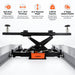 Triumph RJ-5000 5,000 lb Rolling Bridge Jack with pad range, maximum height, capacity and included height adapters