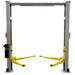 Triumph NTO-10A Overhead Two-Post Lift with lifting arms positioned open